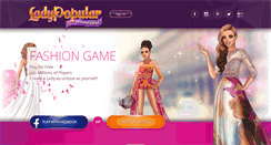 Desktop Screenshot of ladypopular.com