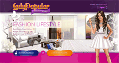 Desktop Screenshot of apn.ladypopular.com
