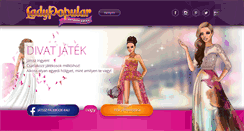 Desktop Screenshot of nlcafe.ladypopular.hu